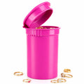 19 Dram Pop Top Storage Containers – Pack of 15 | Airtight & Assorted Colours