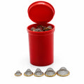 20pcs Conical Metal Filter Screens with Storage