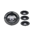 Glass Metal Mini Tray Round Elegant Serving Tray