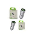 MMC-17 Dual USB Car Charger Fast Charging Adapter