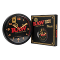 RAW Black Stash Clock Wall Clock with Hidden Storage – RAW Classic Design