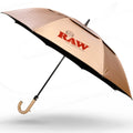 RAW Cone Umbrella – Premium Gold All-Weather Accessory