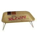 RAW Lap Tray by MakBros – Extra-Large 1970’s Style Metal Tray with Folding Legs