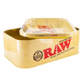 RAW Munchies Box With Lid – Metal Storage Tin Tray