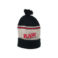 RAW Winter Pompom Hat – Black/Brown