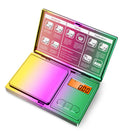 Rainbow Chrome Mini Digital Scale 100g