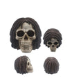 Rasta Skull Ornament Gothic Decor Gift