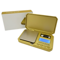 VAPOURON – Digital Pocket Scale G200 (200g x 0.01g) – Golden, With Batteries